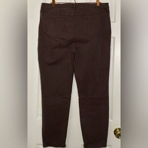 Buffalo David Bitton High Rise Soft Stretch Skinny Jeans Dark Purple Size 16/36